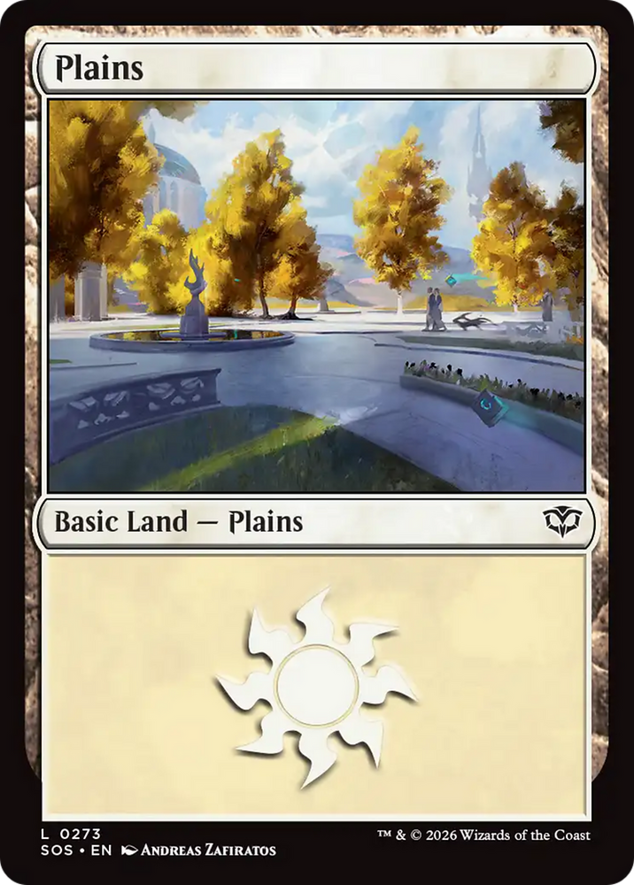 Plains (0273) [Secrets of Strixhaven] Magic: The Gathering