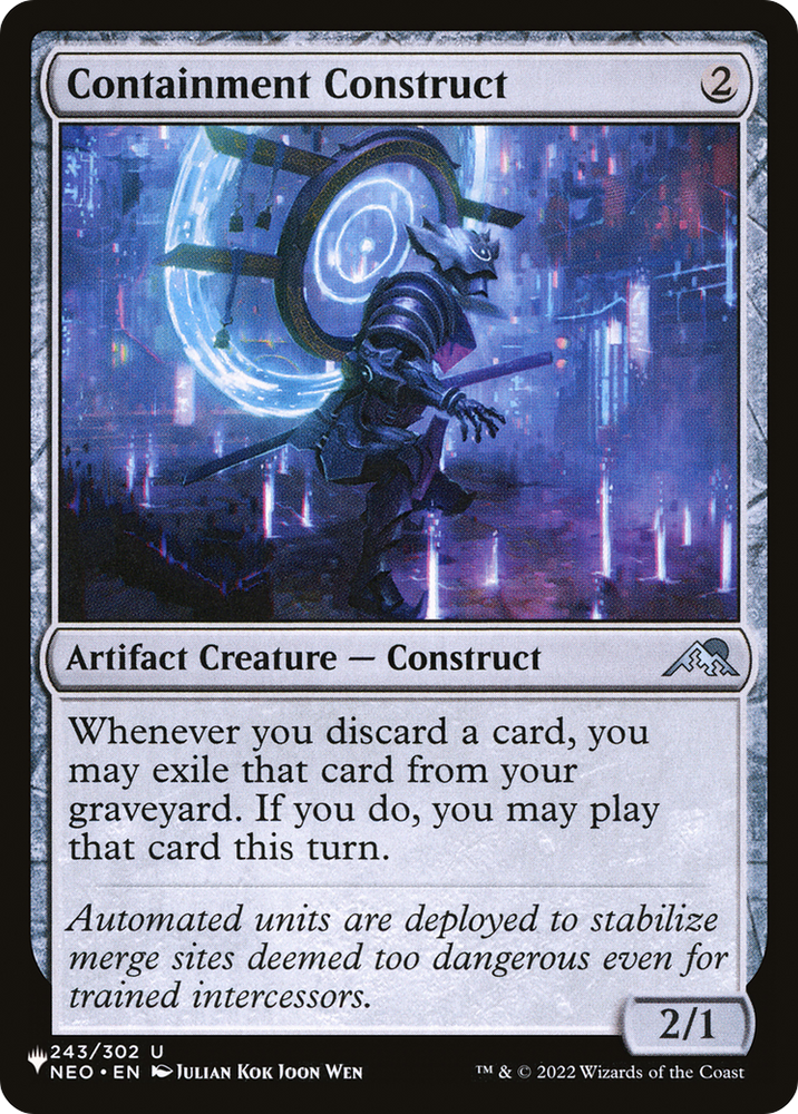Containment Construct [The List] Magic: The Gathering