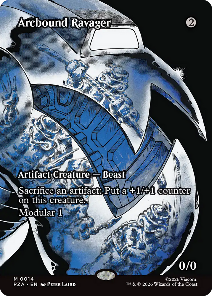 Arcbound Ravager (Borderless) [Teenage Mutant Ninja Turtles Eternal-Legal] Magic: The Gathering