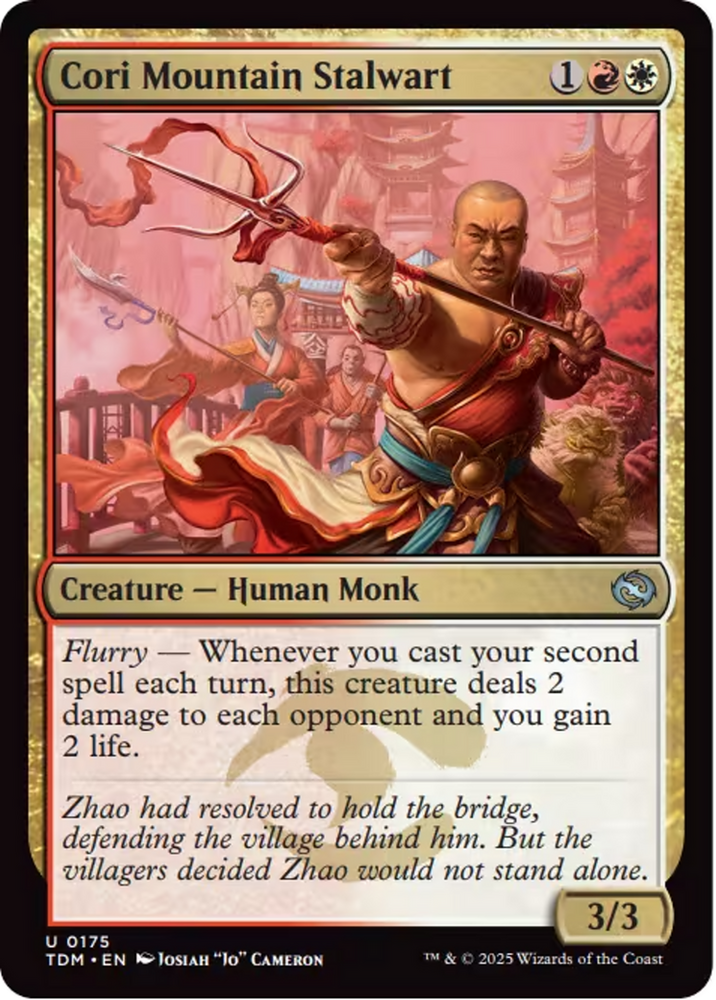 Cori Mountain Stalwart [Tarkir: Dragonstorm] Magic: The Gathering