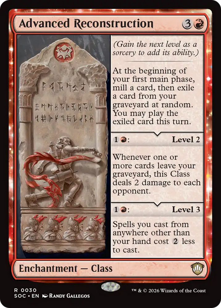 Advanced Reconstruction [Secrets of Strixhaven Commander] Magic: The Gathering