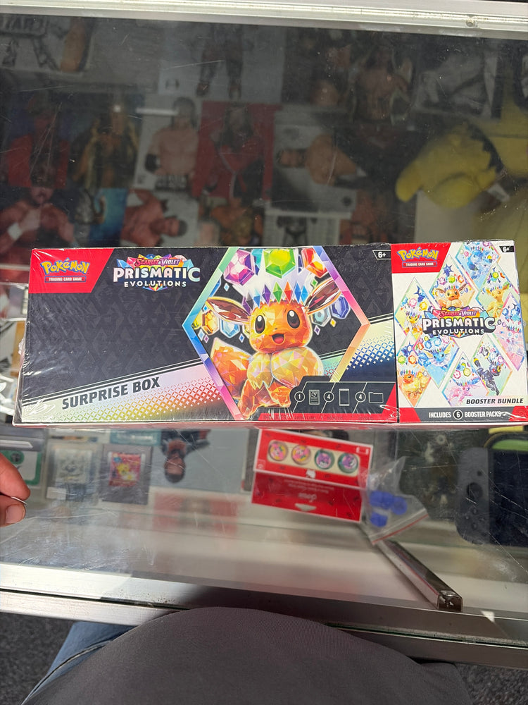 Scarlet & Violet: Prismatic Evolutions - Surprise Box Case Pokémon
