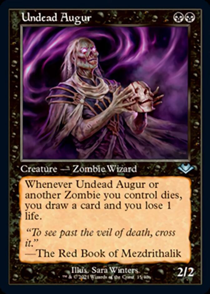 Undead Augur (Retro Foil Etched) [Modern Horizons] Magic: The Gathering