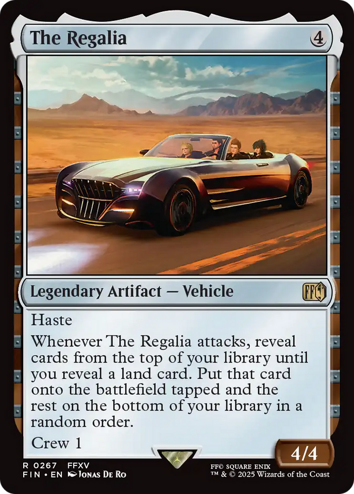 The Regalia [FINAL FANTASY] Magic: The Gathering