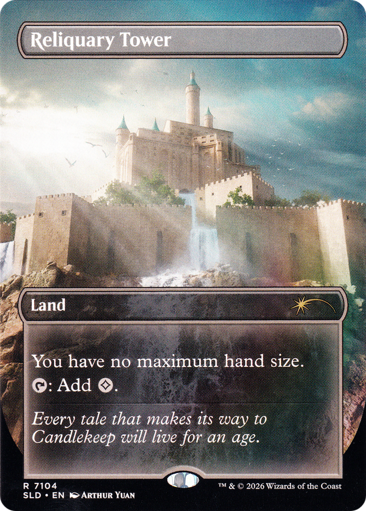 Reliquary Tower (7104) [Secret Lair Drop Series] Magic: The Gathering
