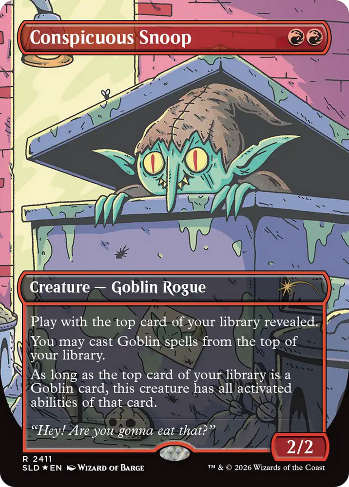 Conspicuous Snoop [Secret Lair Drop Series] Magic: The Gathering