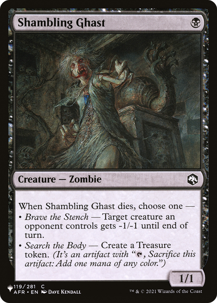 Shambling Ghast [The List] Magic: The Gathering