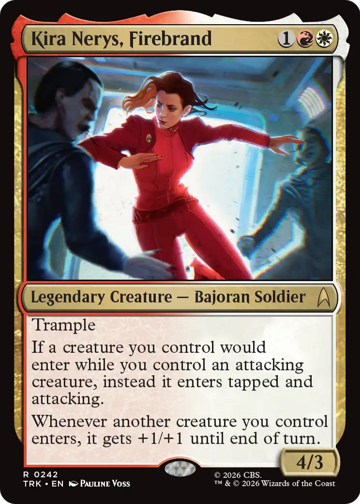 Kira Nerys, Firebrand [Star Trek] Magic: The Gathering