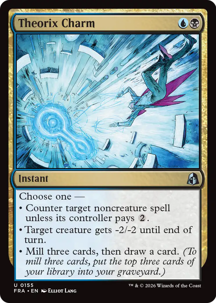 Theorix Charm [Reality Fracture] Magic: The Gathering