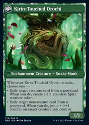 Teachings of the Kirin // Kirin-Touched Orochi [Kamigawa: Neon Dynasty] Magic: The Gathering