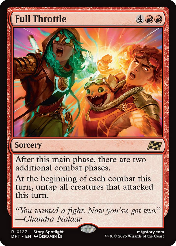 Full Throttle [Aetherdrift] Magic: The Gathering