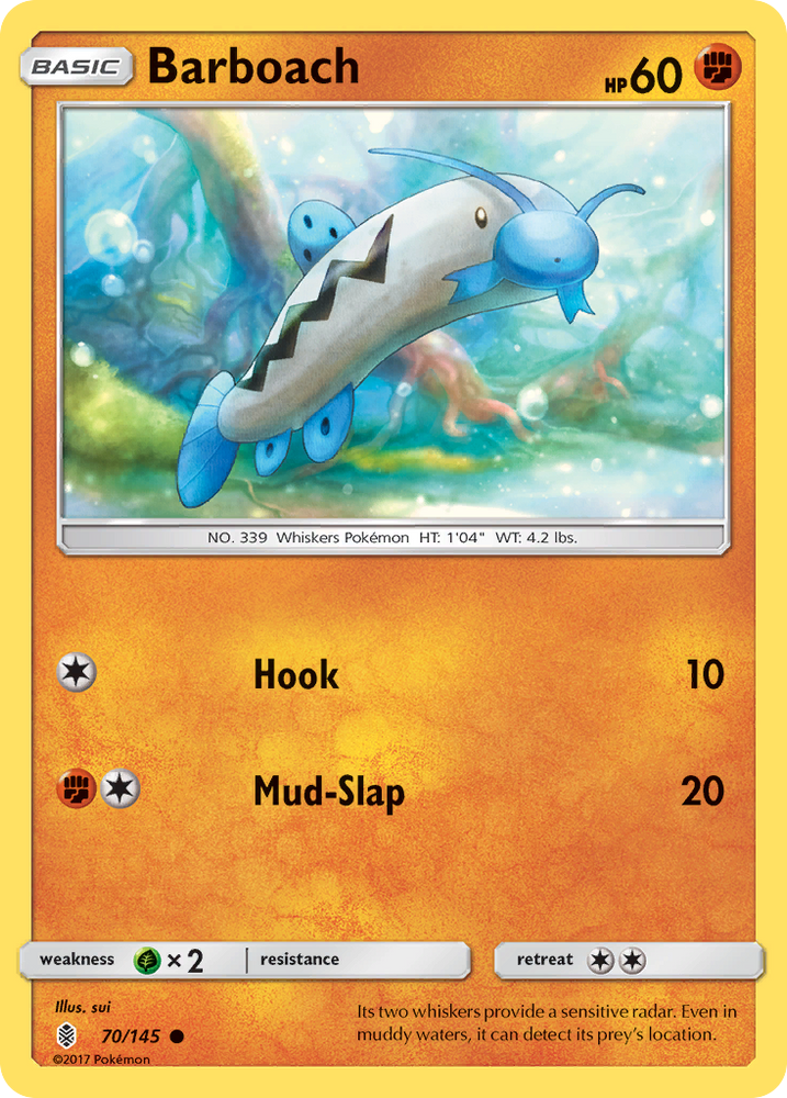 Barboach (70/145) [Sun & Moon: Guardians Rising] Pokémon