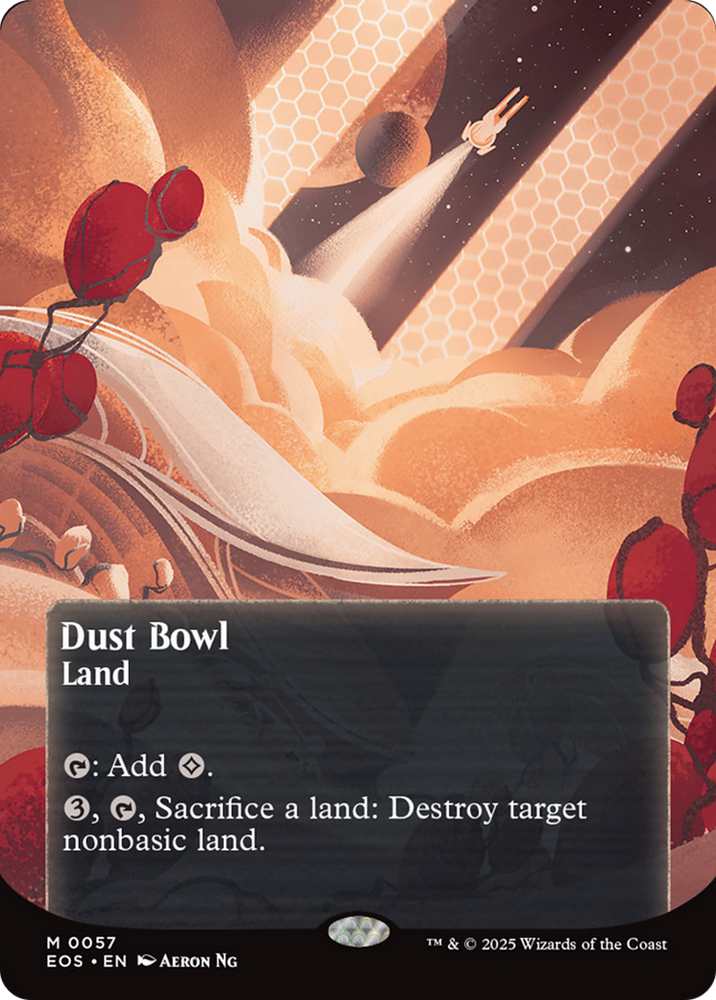 Dust Bowl (0057) (Borderless) [Edge of Eternities: Stellar Sights] Magic: The Gathering