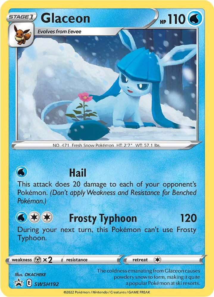 Glaceon (SWSH192) [Sword & Shield: Black Star Promos] Pokémon