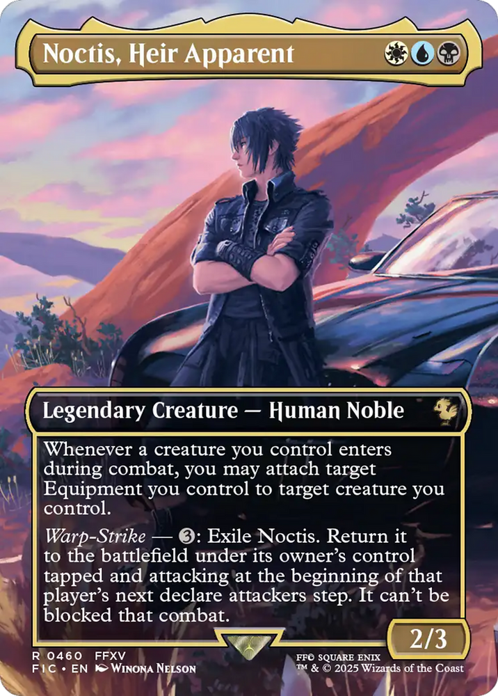 Noctis, Heir Apparent [FINAL FANTASY Commander] Magic: The Gathering