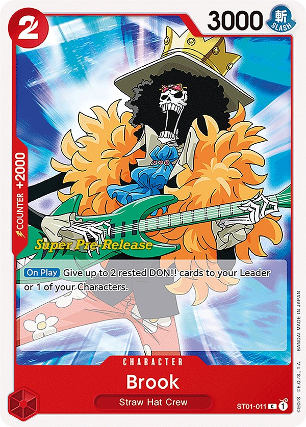Brook [Super Pre-Release Starter Deck: Straw Hat Crew] Bandai