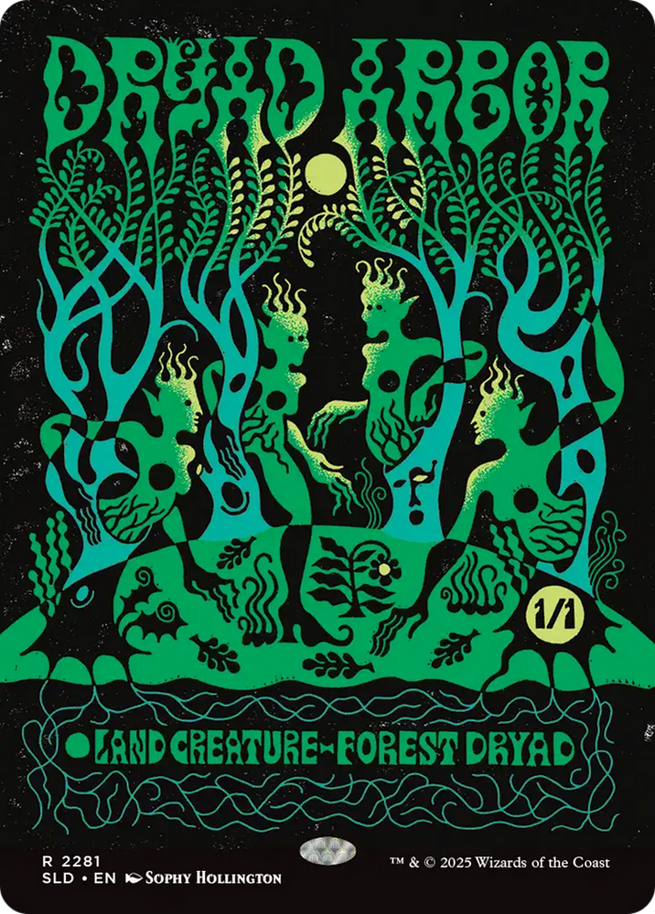 Dryad Arbor [Secret Lair Drop Series] Magic: The Gathering