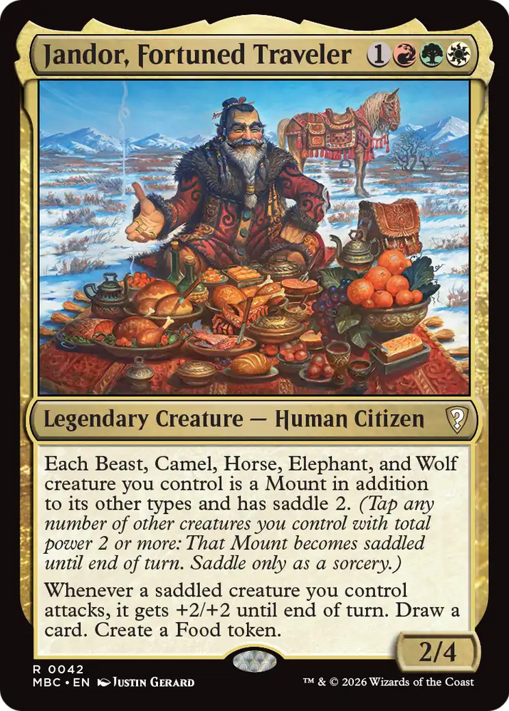 Jandor, Fortuned Traveler [Mystery Booster: Commander Edition] Magic: The Gathering
