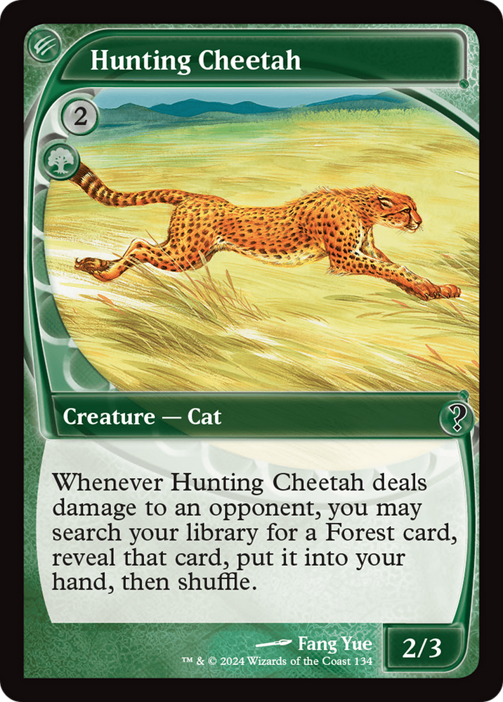 Hunting Cheetah (Future Sight) [Mystery Booster 2] Magic: The Gathering