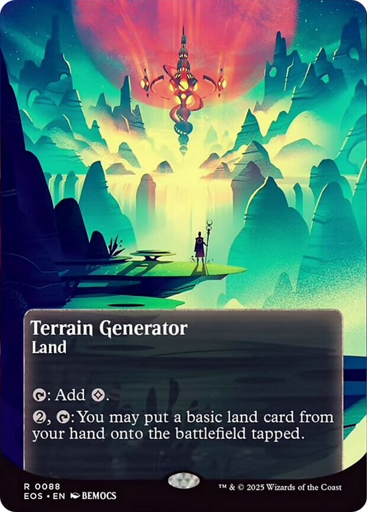 Terrain Generator (0088) (Borderless) [Edge of Eternities: Stellar Sights] Magic: The Gathering