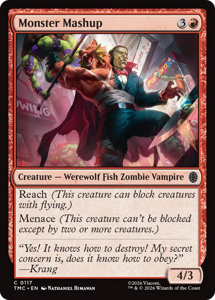 Monster Mashup [Teenage Mutant Ninja Turtles Commander] Magic: The Gathering