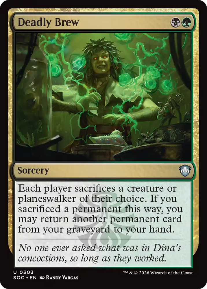 Deadly Brew [Secrets of Strixhaven Commander] Magic: The Gathering