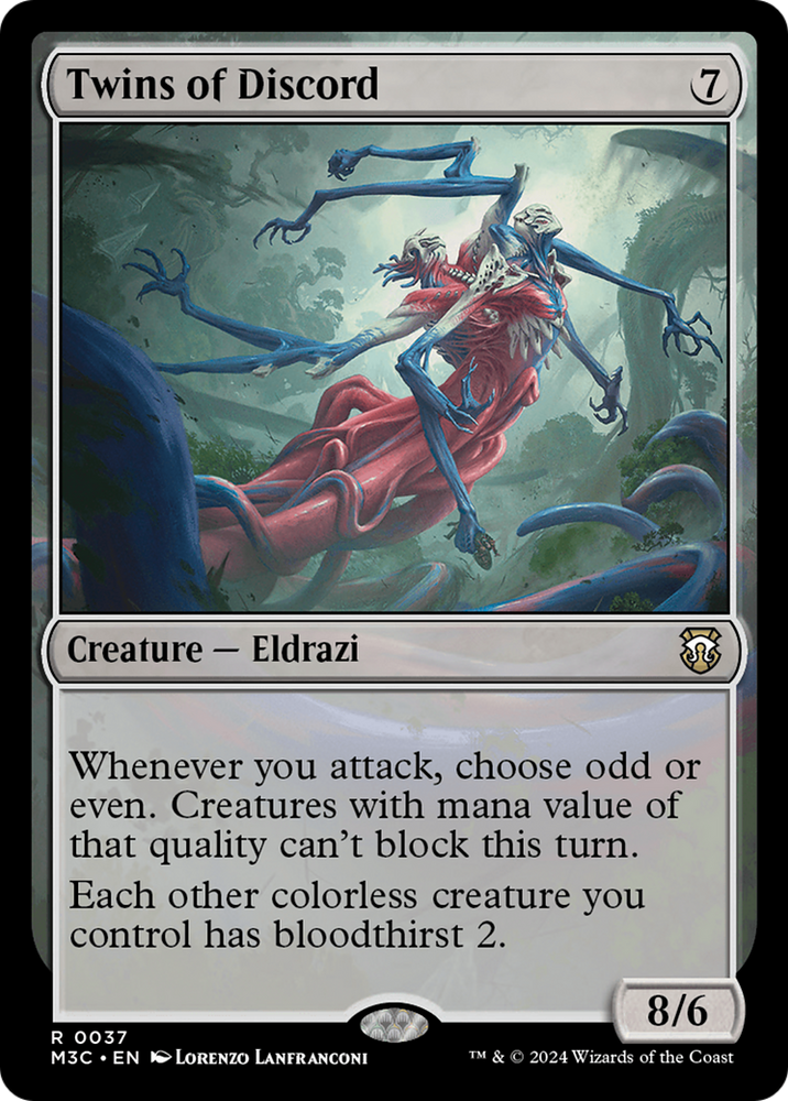 Twins of Discord [Modern Horizons 3 Commander] Magic: The Gathering