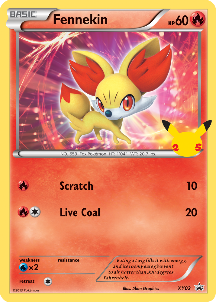 Fennekin (XY02) (Jumbo Card) [First Partner Pack] Pokémon