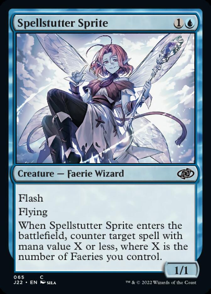Spellstutter Sprite [Jumpstart 2022] Magic: The Gathering
