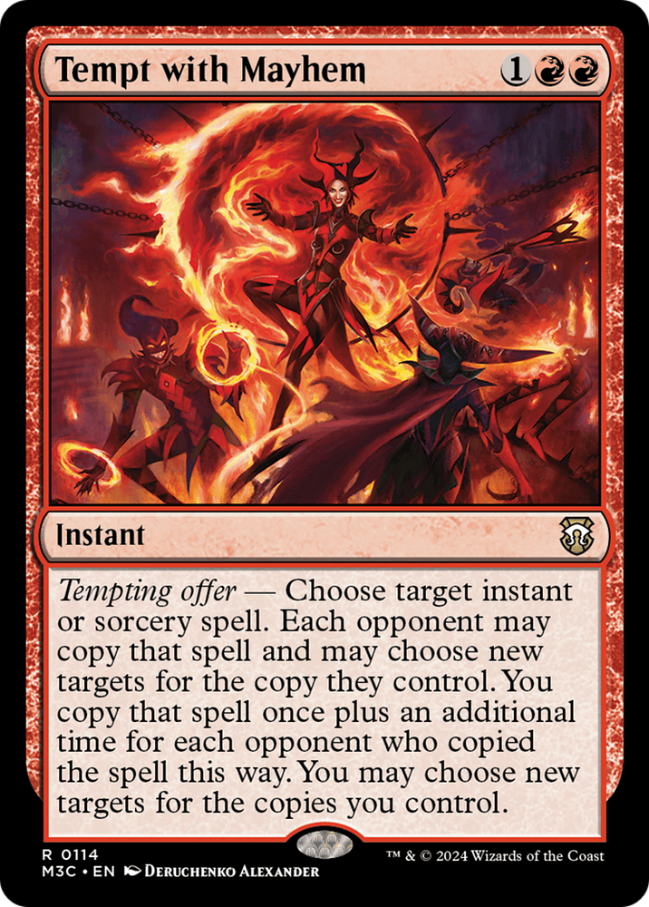 Tempt with Mayhem [Modern Horizons 3 Commander] Magic: The Gathering