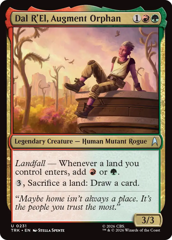 Dal R'El, Augment Orphan [Star Trek] Magic: The Gathering