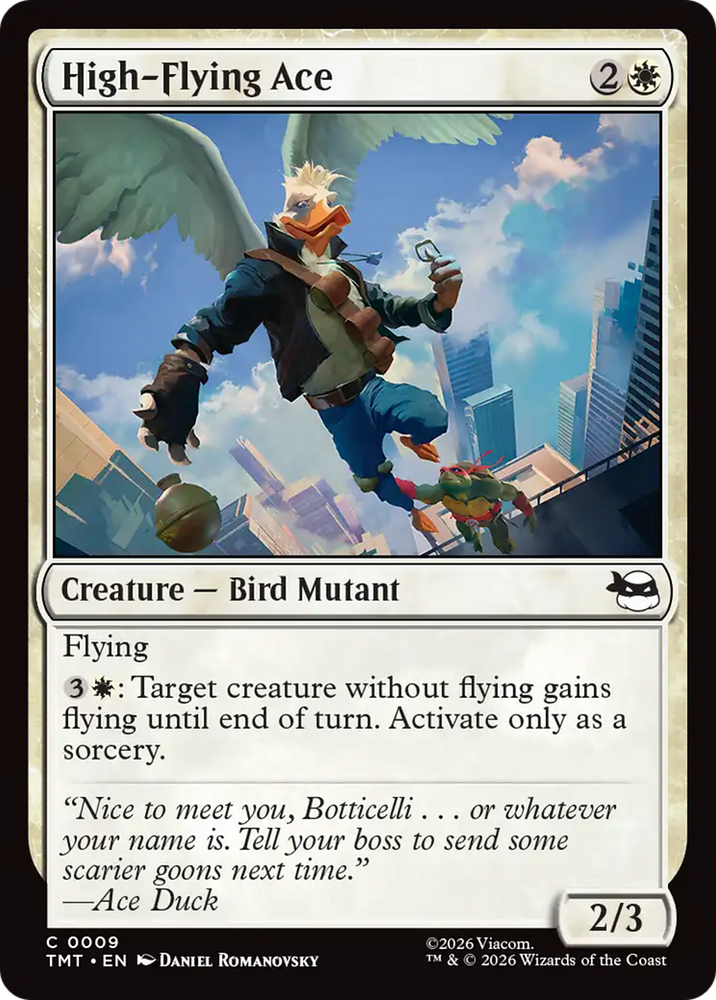 High-Flying Ace [Teenage Mutant Ninja Turtles] Magic: The Gathering