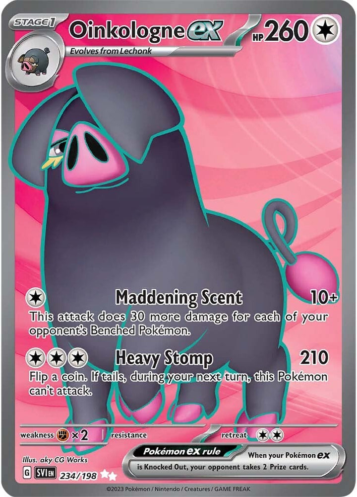 Oinkologne ex (234/198) [Scarlet & Violet: Base Set] Pokémon