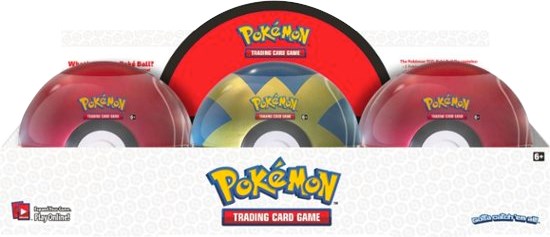 Poke Ball Tin Display (Spring 2018) Pokémon