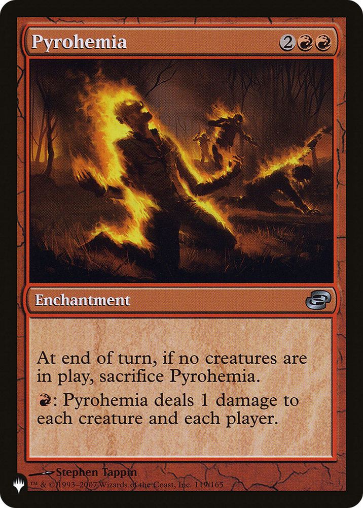 Pyrohemia [The List] Magic: The Gathering