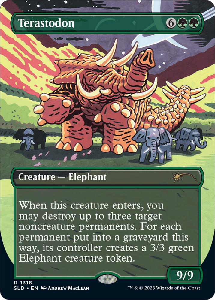 Terastodon [Secret Lair Drop Series] Magic: The Gathering