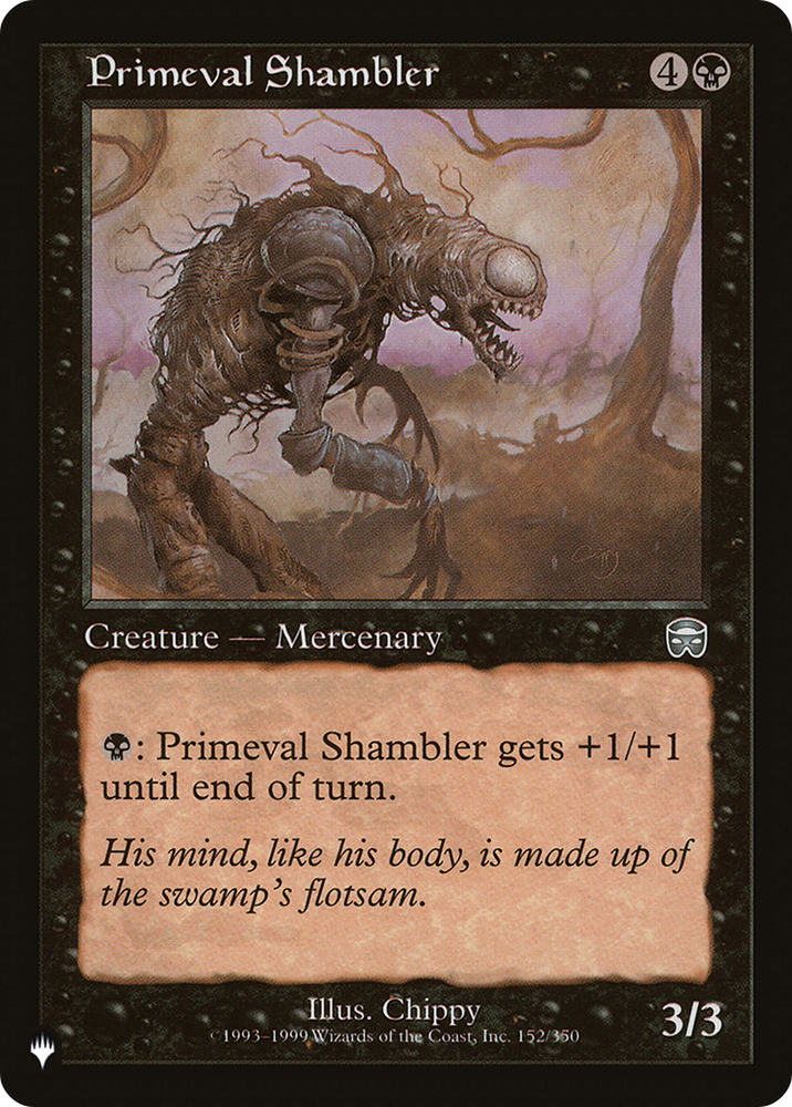 Primeval Shambler [The List] Magic: The Gathering