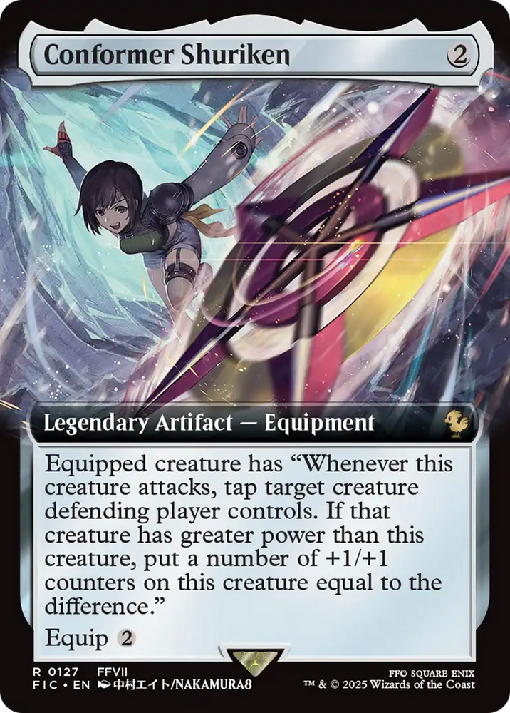 Conformer Shuriken (Extended Art) [FINAL FANTASY Commander] Magic: The Gathering