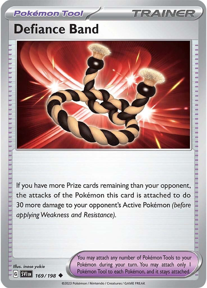 Defiance Band (169/198) [Scarlet & Violet: Base Set] Pokémon