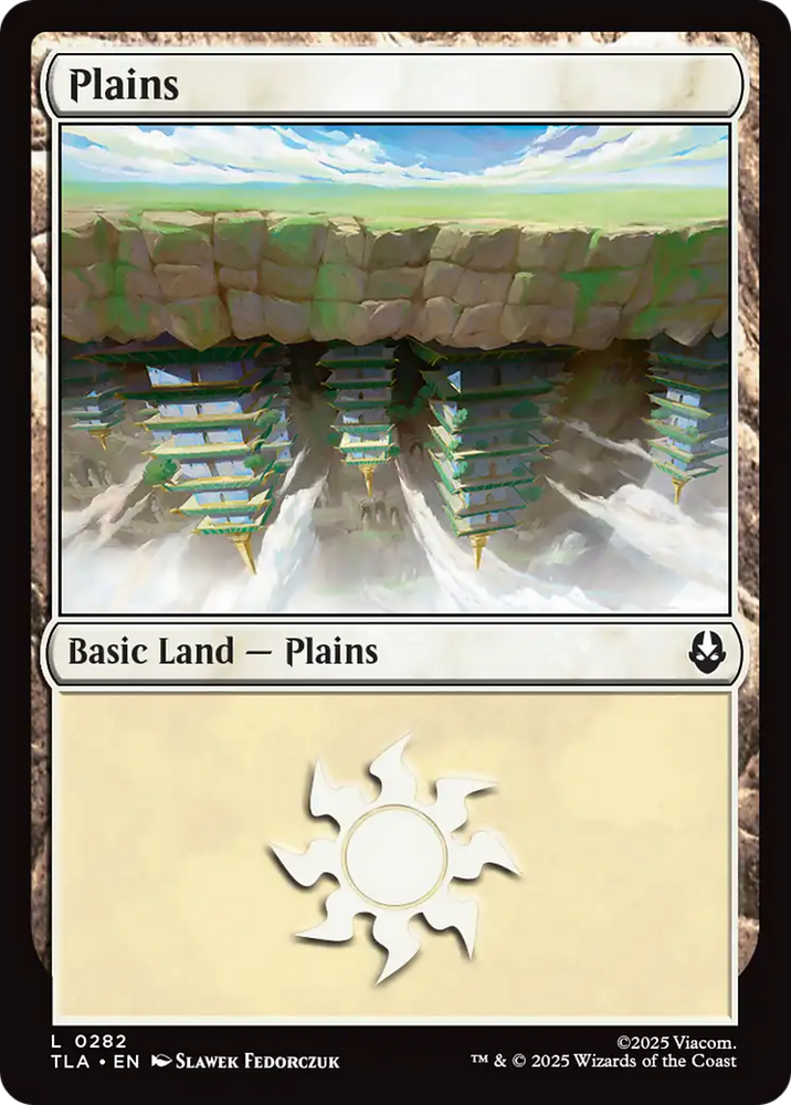 Plains (0282) [Avatar: The Last Airbender] Magic: The Gathering