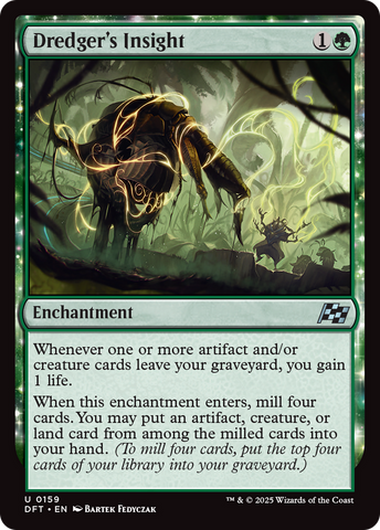 Dredger's Insight [Aetherdrift] Magic: The Gathering