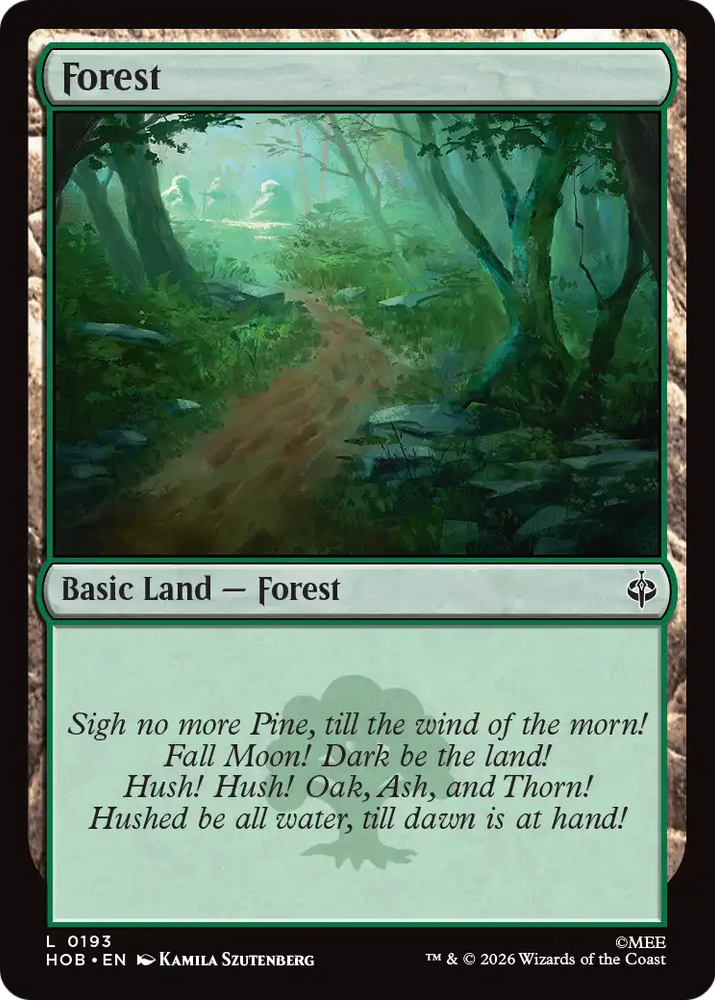 Forest (0193) [The Hobbit] Magic: The Gathering