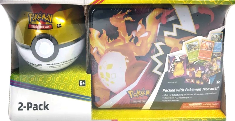 2-Pack Fall 2020 (Collector's Chest Tin/Level Ball) (Retail Exclusive) Pokémon