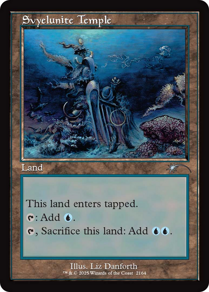 Svyelunite Temple (Retro Frame) [Secret Lair Drop Series] Magic: The Gathering