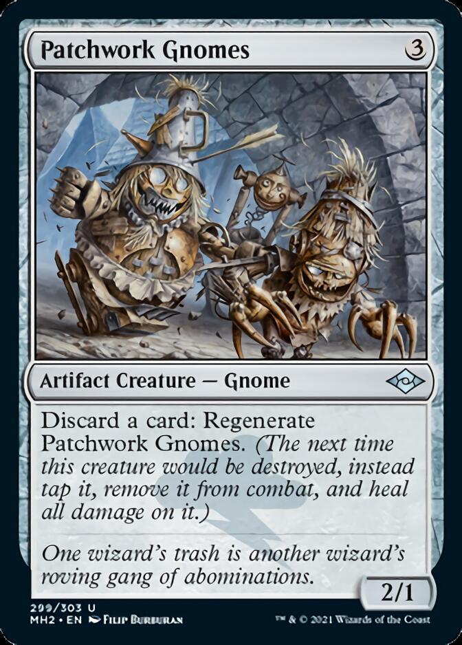 Patchwork Gnomes (Foil Etched) [Modern Horizons 2] Magic: The Gathering