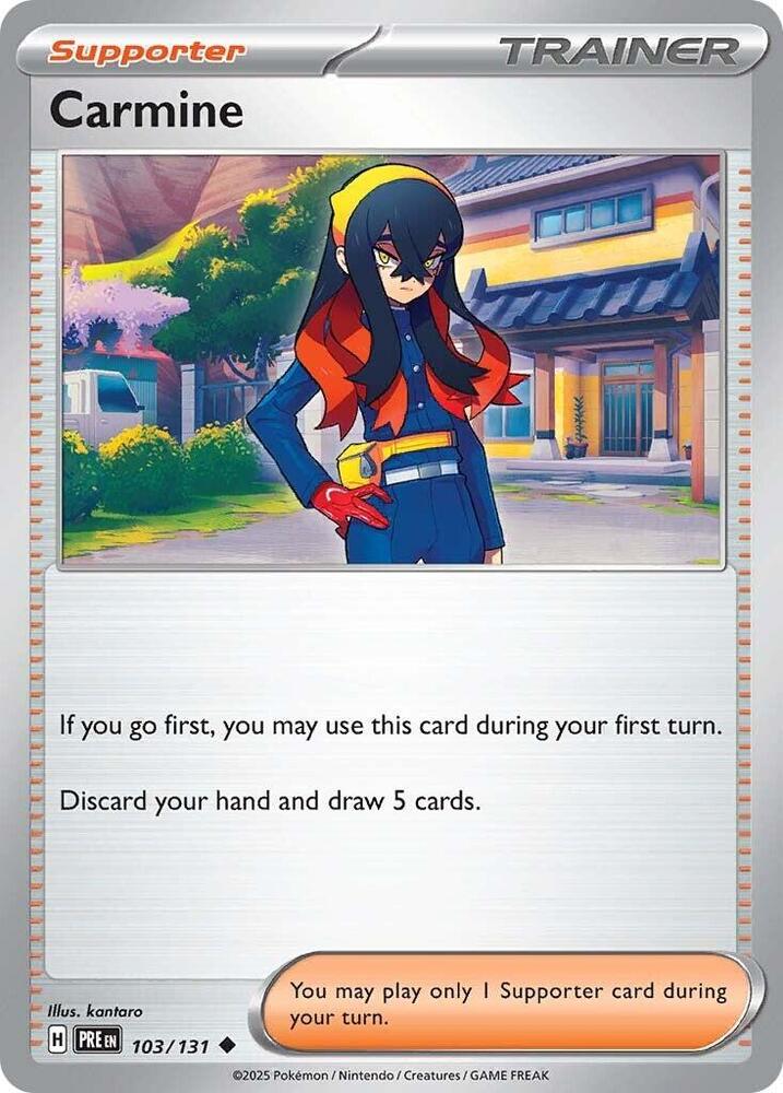 Carmine (103/131) [Scarlet & Violet: Prismatic Evolutions] Pokémon