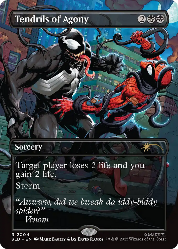 Tendrils of Agony (2004) (Rainbow Foil) [Secret Lair Drop Series] Magic: The Gathering