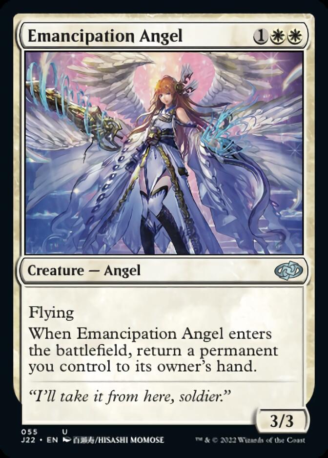 Emancipation Angel [Jumpstart 2022] Magic: The Gathering