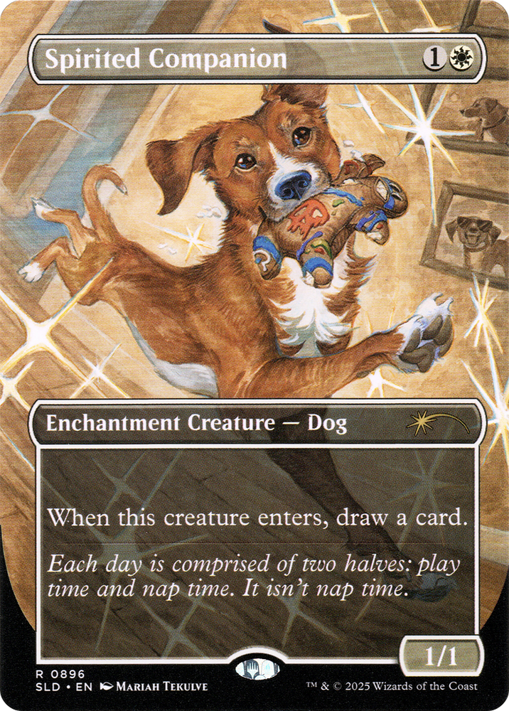 Spirited Companion (0896) [Secret Lair Drop Series] Magic: The Gathering