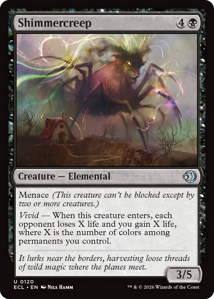 Shimmercreep [Lorwyn Eclipsed] Magic: The Gathering